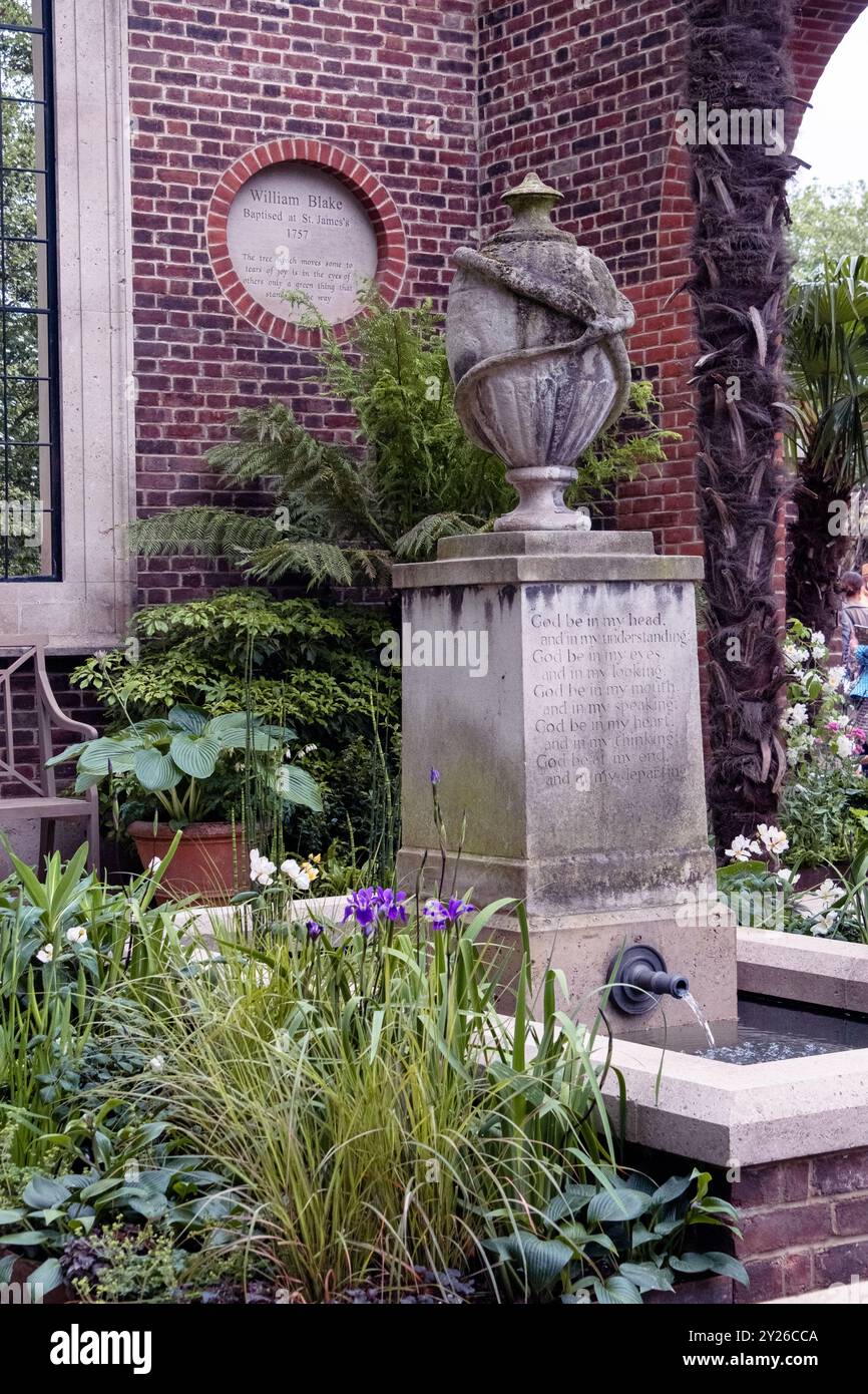 The St James's Piccadilly: Imagine the World to be different Garden bei der Chelsea Flower Show in London, Großbritannien. Stockfoto