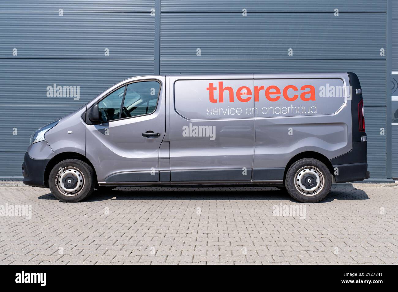 Thereca Renault Trafic Van Stockfoto