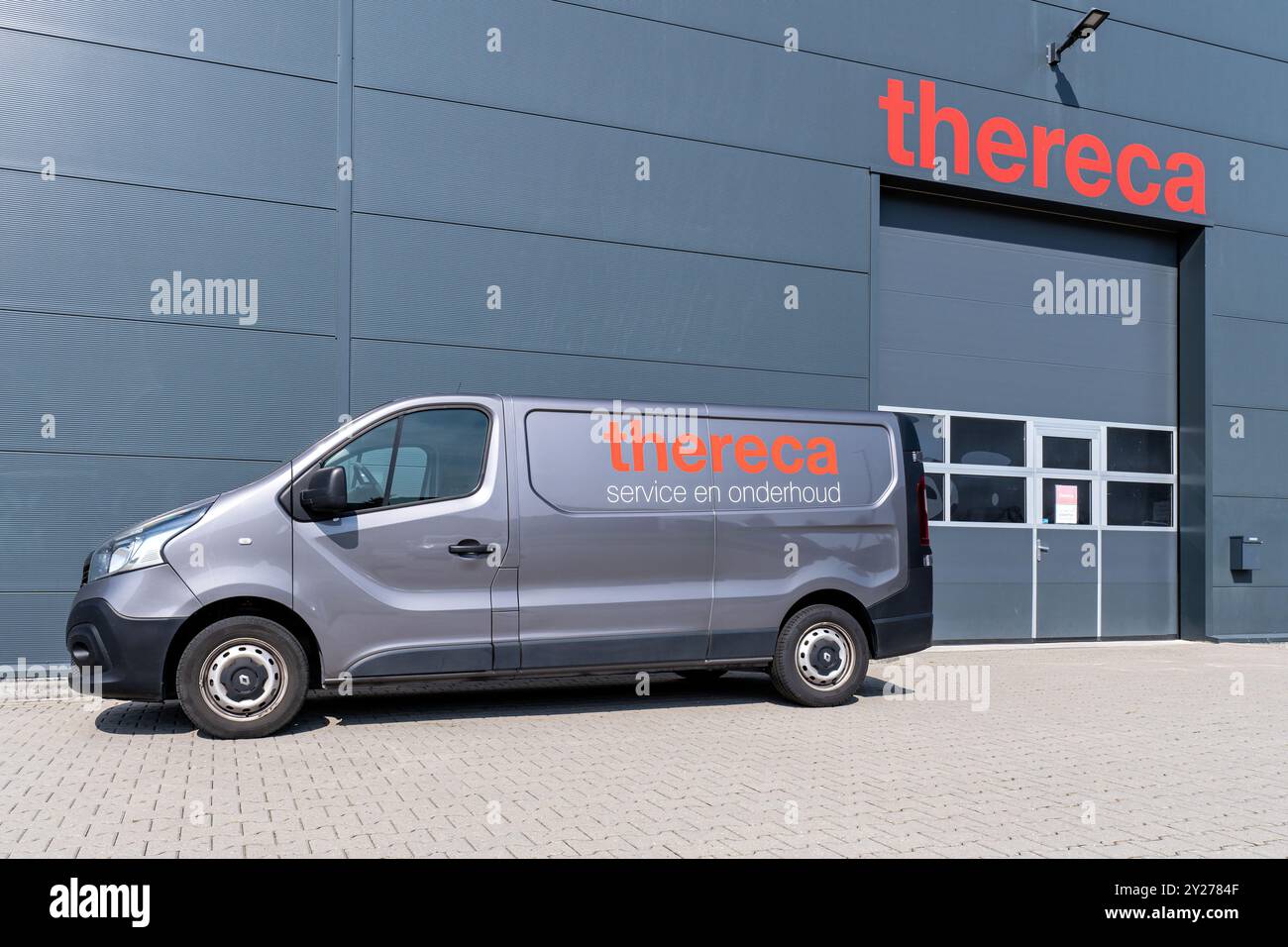 Thereca Renault Trafic Van Stockfoto