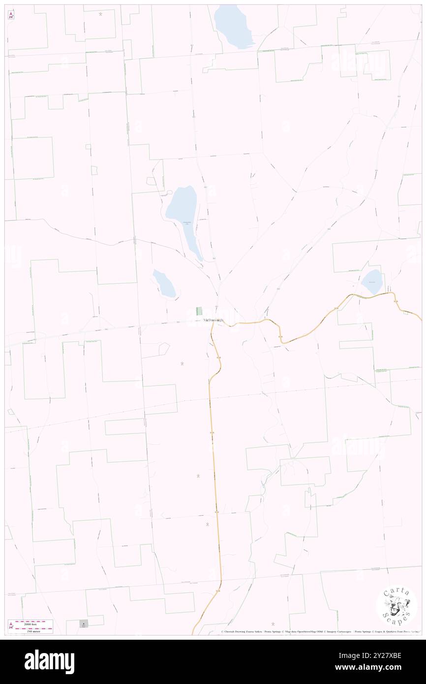 McDonough, Chenango County, USA, USA, New York, n 42 29' 54''', S 75 46' 4'', Karte, Cartascapes Map, veröffentlicht 2024. Erkunden Sie Cartascapes, eine Karte, die die vielfältigen Landschaften, Kulturen und Ökosysteme der Erde enthüllt. Reisen Sie durch Zeit und Raum und entdecken Sie die Verflechtungen der Vergangenheit, Gegenwart und Zukunft unseres Planeten. Stockfoto