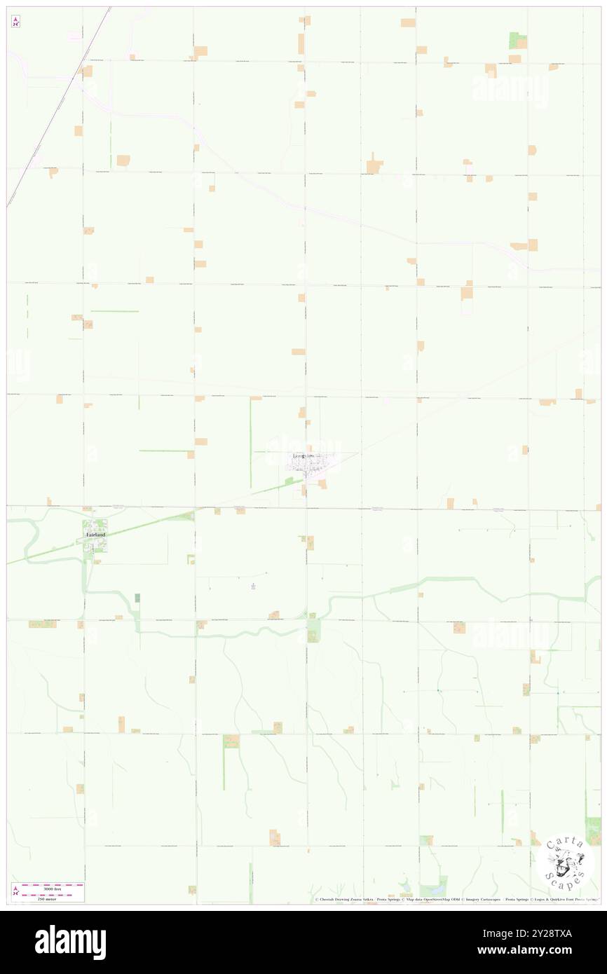 Longview, Champaign County, USA, USA, Illinois, n 39 53' 12'', S 88 3' 59'', Karte, Cartascapes Map, veröffentlicht 2024. Erkunden Sie Cartascapes, eine Karte, die die vielfältigen Landschaften, Kulturen und Ökosysteme der Erde enthüllt. Reisen Sie durch Zeit und Raum und entdecken Sie die Verflechtungen der Vergangenheit, Gegenwart und Zukunft unseres Planeten. Stockfoto