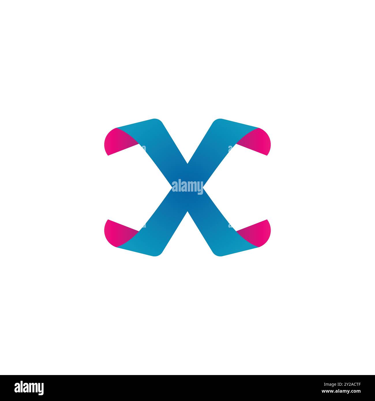 Creative Technology Letter X Logo Stock Vektor