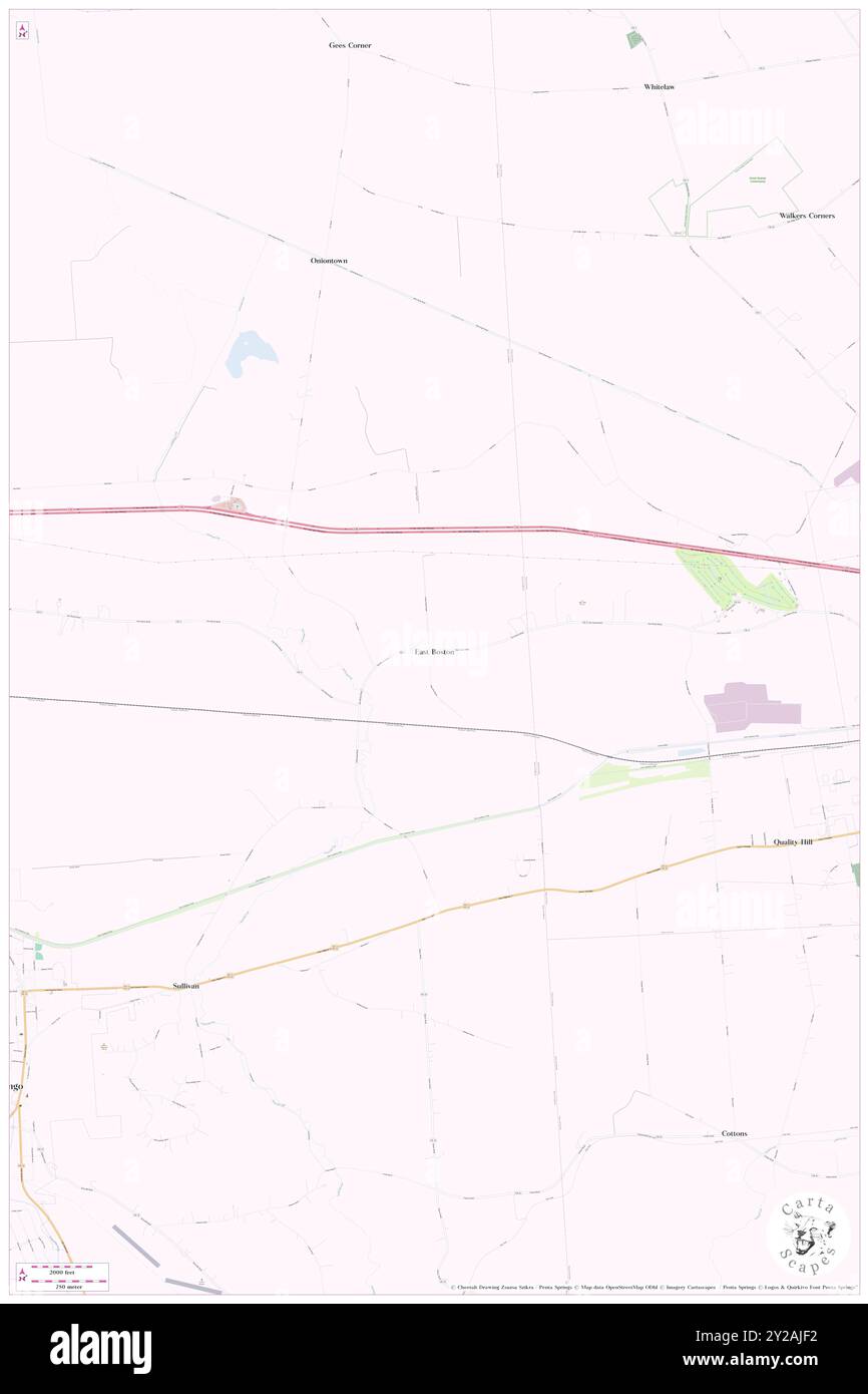 East Boston, Madison County, USA, Vereinigte Staaten, New York, n 43 5' 0'', S 75 49' 2'', Karte, Cartascapes Map, veröffentlicht 2024. Erkunden Sie Cartascapes, eine Karte, die die vielfältigen Landschaften, Kulturen und Ökosysteme der Erde enthüllt. Reisen Sie durch Zeit und Raum und entdecken Sie die Verflechtungen der Vergangenheit, Gegenwart und Zukunft unseres Planeten. Stockfoto