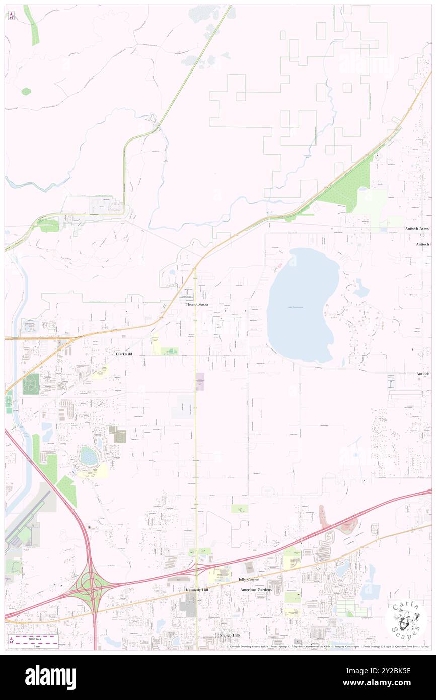 Straits, Hillsborough County, USA, USA, Florida, n 28 3' 23'', S 82 17' 50'', Karte, Cartascapes Map, veröffentlicht 2024. Erkunden Sie Cartascapes, eine Karte, die die vielfältigen Landschaften, Kulturen und Ökosysteme der Erde enthüllt. Reisen Sie durch Zeit und Raum und entdecken Sie die Verflechtungen der Vergangenheit, Gegenwart und Zukunft unseres Planeten. Stockfoto