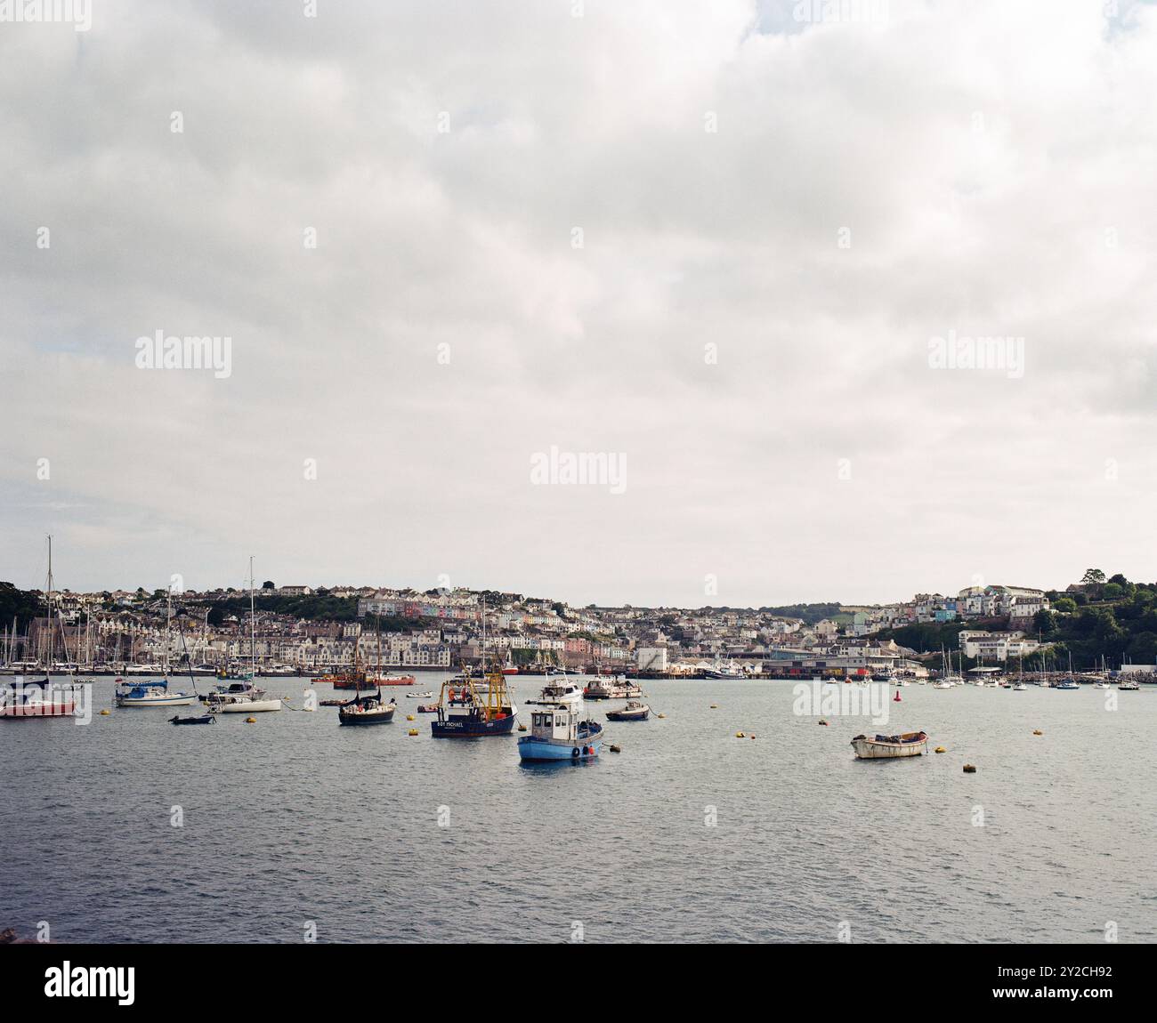 Brixham Marina, Brixham, Devon, England, Vereinigtes Königreich. Stockfoto