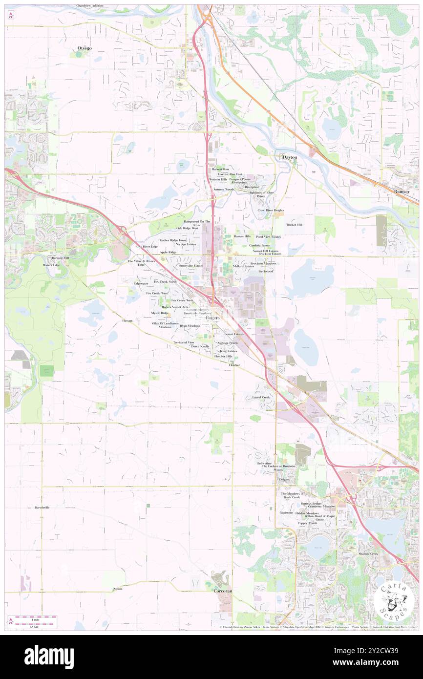 Rogers, Hennepin County, USA, USA, Minnesota, n 45 11' 19'', S 93 33