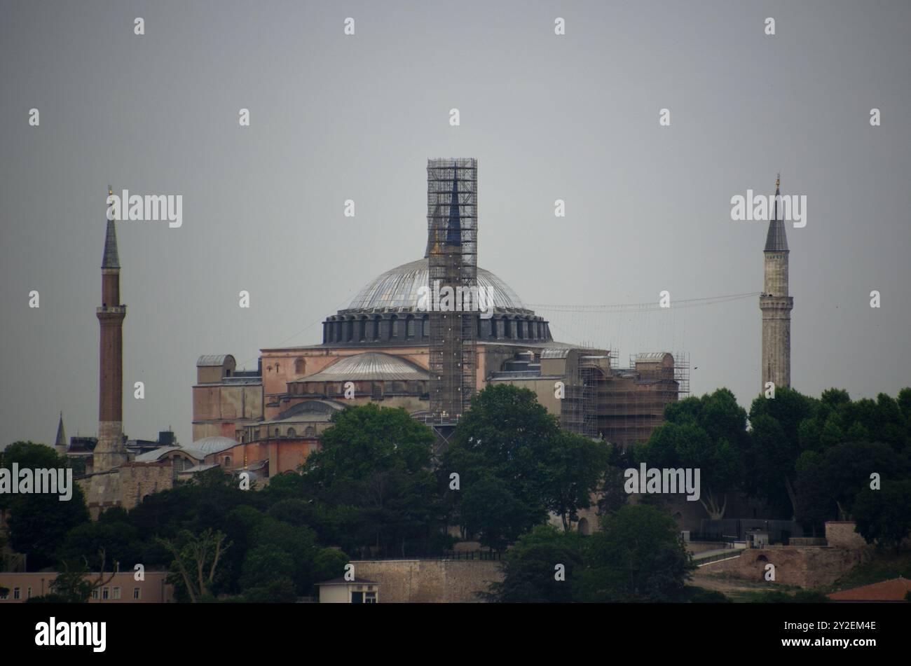 Hagia Sophia, Fatih, Istanbul, Türkei, Europa-Asien Stockfoto