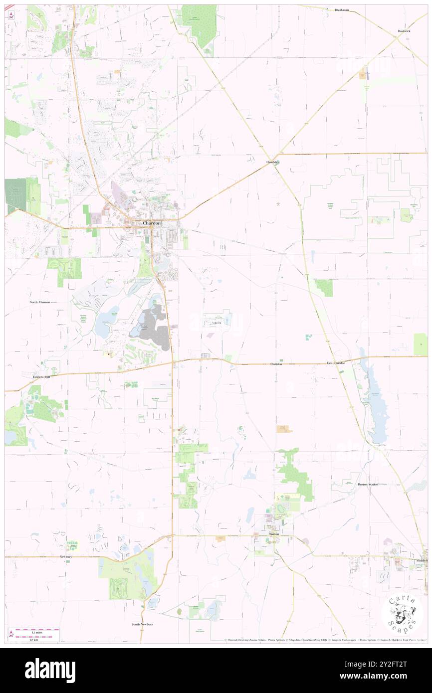 Aquilla, Geauga County, USA, USA, Ohio, n 41 34' 21'', S 81 9' 15'', Karte, Cartascapes Map, veröffentlicht 2024. Erkunden Sie Cartascapes, eine Karte, die die vielfältigen Landschaften, Kulturen und Ökosysteme der Erde enthüllt. Reisen Sie durch Zeit und Raum und entdecken Sie die Verflechtungen der Vergangenheit, Gegenwart und Zukunft unseres Planeten. Stockfoto