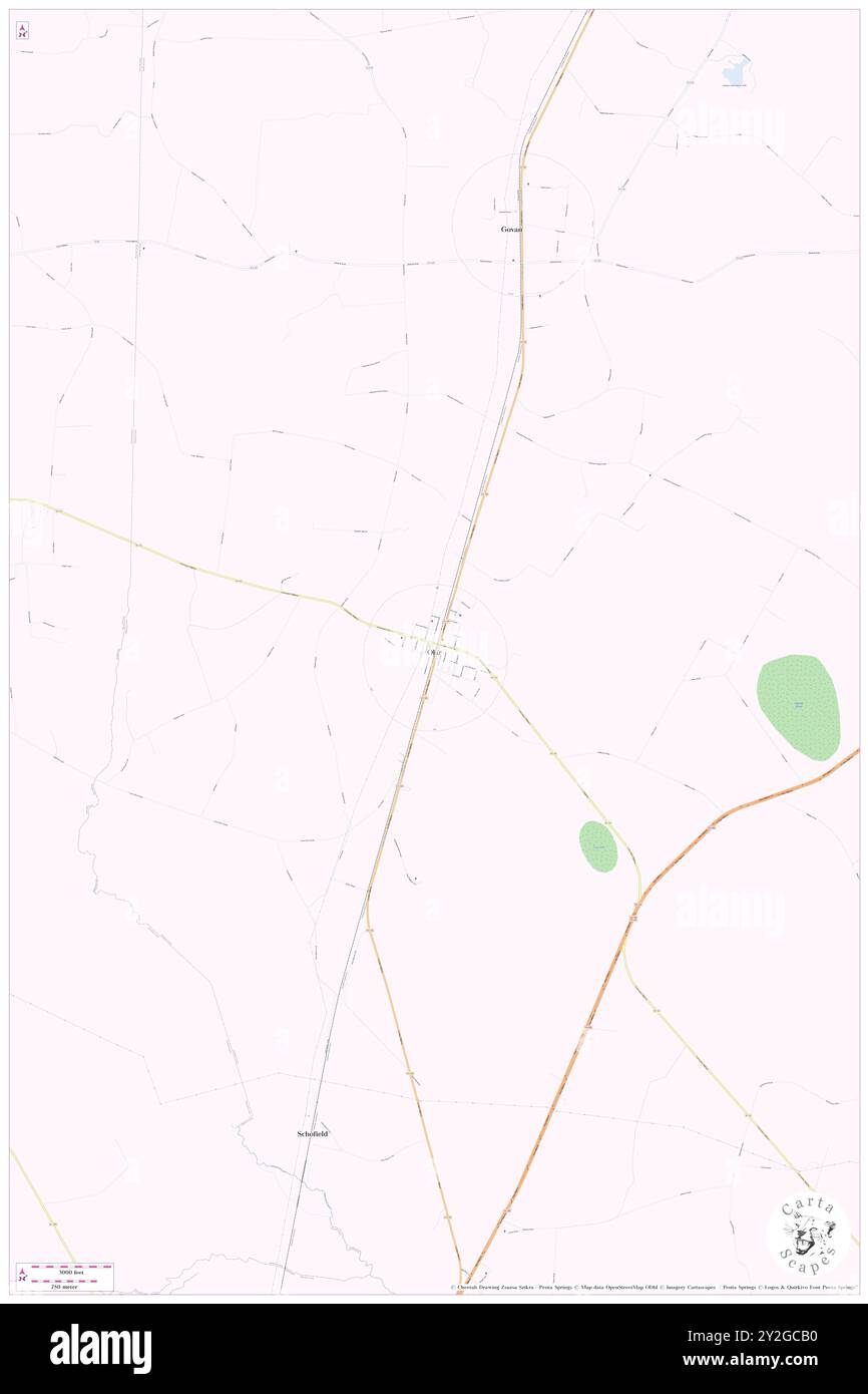 Olar, Bamberg County, USA, Vereinigte Staaten, South Carolina, n 33 10' 49'', S 81 11' 7'', Karte, Cartascapes Map, veröffentlicht 2024. Erkunden Sie Cartascapes, eine Karte, die die vielfältigen Landschaften, Kulturen und Ökosysteme der Erde enthüllt. Reisen Sie durch Zeit und Raum und entdecken Sie die Verflechtungen der Vergangenheit, Gegenwart und Zukunft unseres Planeten. Stockfoto