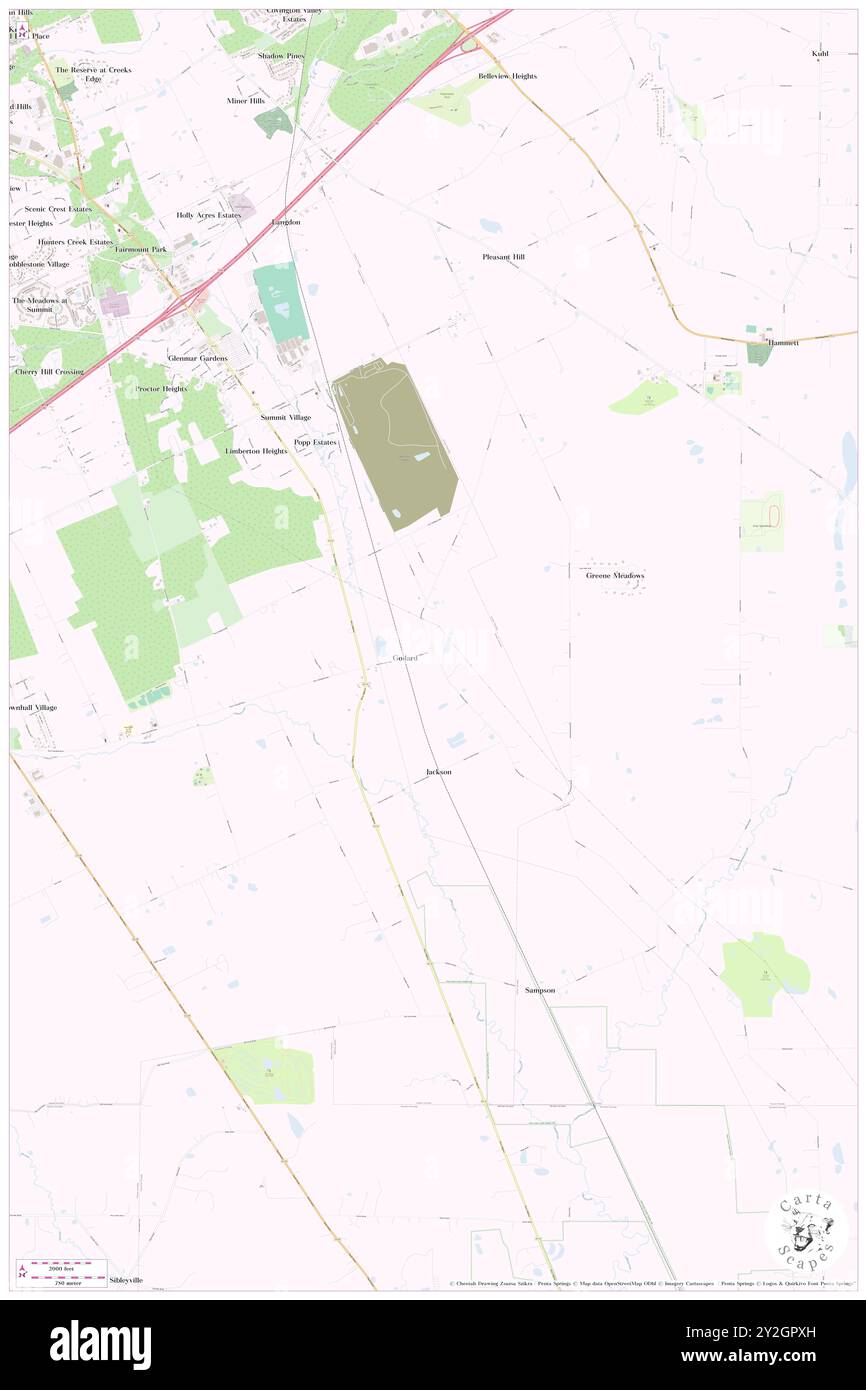 Godard, Erie County, USA, USA, Pennsylvania, n 42 2' 21'', S 80 0' 37'', Karte, Karte, Kartenausgabe 2024. Erkunden Sie Cartascapes, eine Karte, die die vielfältigen Landschaften, Kulturen und Ökosysteme der Erde enthüllt. Reisen Sie durch Zeit und Raum und entdecken Sie die Verflechtungen der Vergangenheit, Gegenwart und Zukunft unseres Planeten. Stockfoto