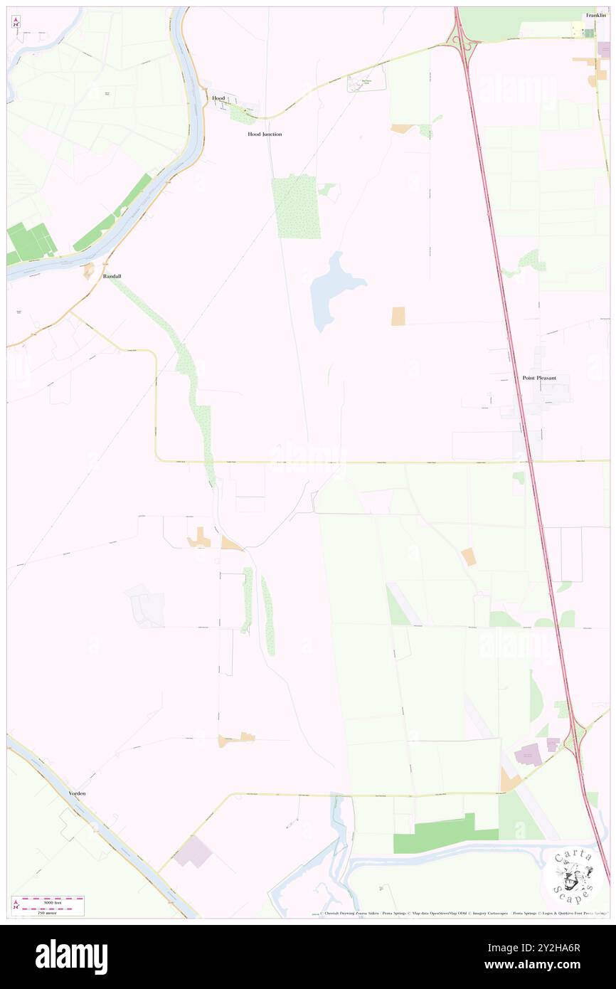 Lambert (historisch), Sacramento County, USA, USA, Kalifornien, n 38 19' 13'', S 121 30' 8'', Karte, Cartascapes Map, veröffentlicht 2024. Erkunden Sie Cartascapes, eine Karte, die die vielfältigen Landschaften, Kulturen und Ökosysteme der Erde enthüllt. Reisen Sie durch Zeit und Raum und entdecken Sie die Verflechtungen der Vergangenheit, Gegenwart und Zukunft unseres Planeten. Stockfoto