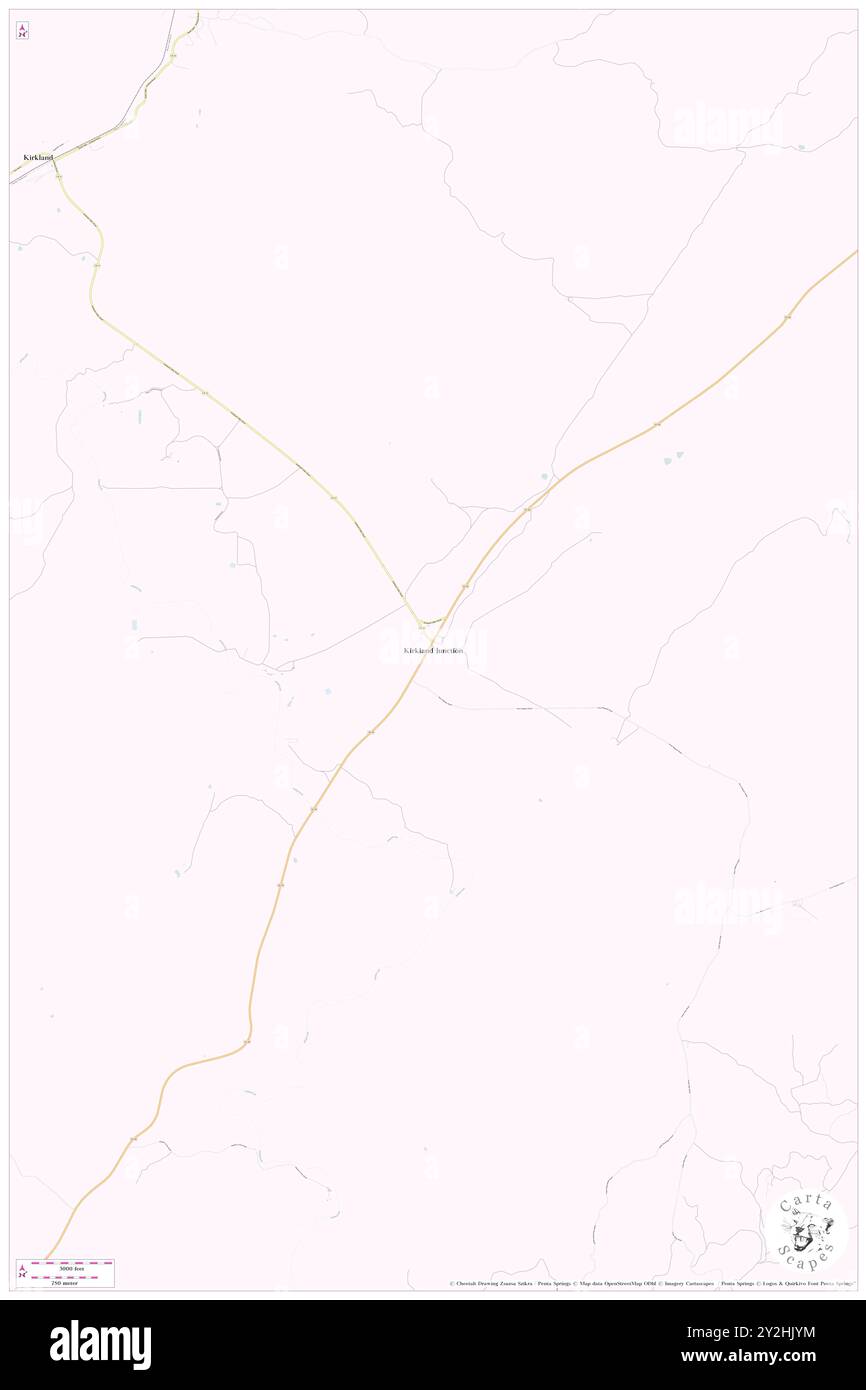 Kirkland Junction, Yavapai County, USA, Vereinigte Staaten, Arizona, n 34 22' 9'', S 112 39' 54'', Karte, Cartascapes Map, veröffentlicht 2024. Erkunden Sie Cartascapes, eine Karte, die die vielfältigen Landschaften, Kulturen und Ökosysteme der Erde enthüllt. Reisen Sie durch Zeit und Raum und entdecken Sie die Verflechtungen der Vergangenheit, Gegenwart und Zukunft unseres Planeten. Stockfoto