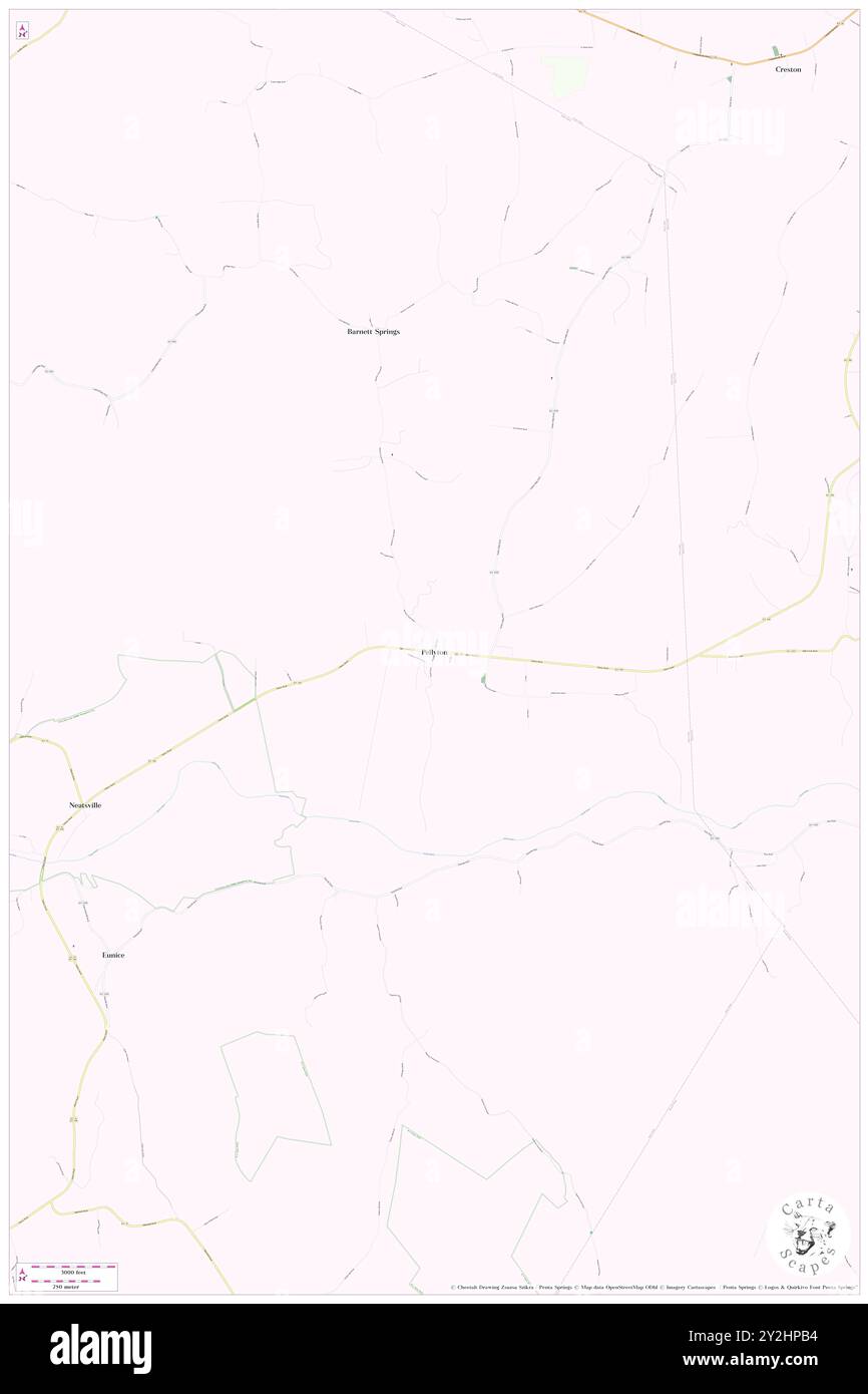 Pellyton, Adair County, USA, USA, Kentucky, n 37 12' 42''', S 85 5' 2'', Karte, Cartascapes Map, veröffentlicht 2024. Erkunden Sie Cartascapes, eine Karte, die die vielfältigen Landschaften, Kulturen und Ökosysteme der Erde enthüllt. Reisen Sie durch Zeit und Raum und entdecken Sie die Verflechtungen der Vergangenheit, Gegenwart und Zukunft unseres Planeten. Stockfoto