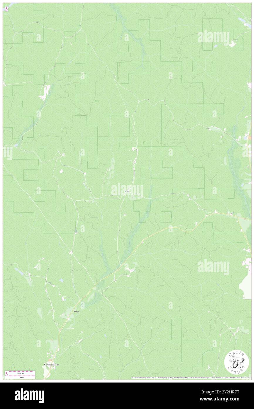 Adler, Perry County, USA, USA, Alabama, n 32 45' 47''', S 87 10' 5'', Karte, Cartascapes Map, veröffentlicht 2024. Erkunden Sie Cartascapes, eine Karte, die die vielfältigen Landschaften, Kulturen und Ökosysteme der Erde enthüllt. Reisen Sie durch Zeit und Raum und entdecken Sie die Verflechtungen der Vergangenheit, Gegenwart und Zukunft unseres Planeten. Stockfoto