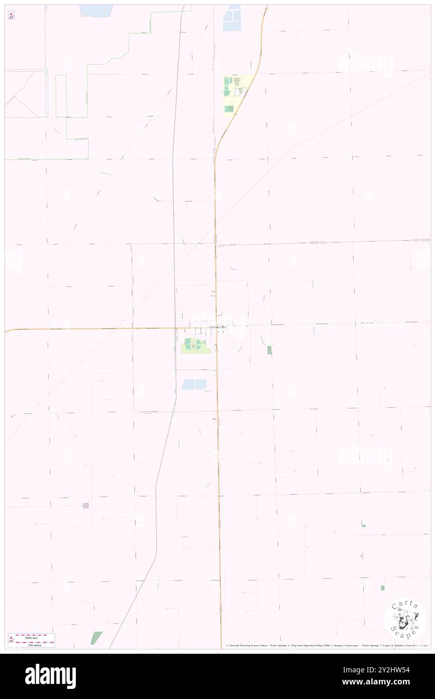 Unionville, Tuscola County, USA, USA, Michigan, n 43 39' 13'', S 83 27' 57'', Karte, Cartascapes Map, veröffentlicht 2024. Erkunden Sie Cartascapes, eine Karte, die die vielfältigen Landschaften, Kulturen und Ökosysteme der Erde enthüllt. Reisen Sie durch Zeit und Raum und entdecken Sie die Verflechtungen der Vergangenheit, Gegenwart und Zukunft unseres Planeten. Stockfoto