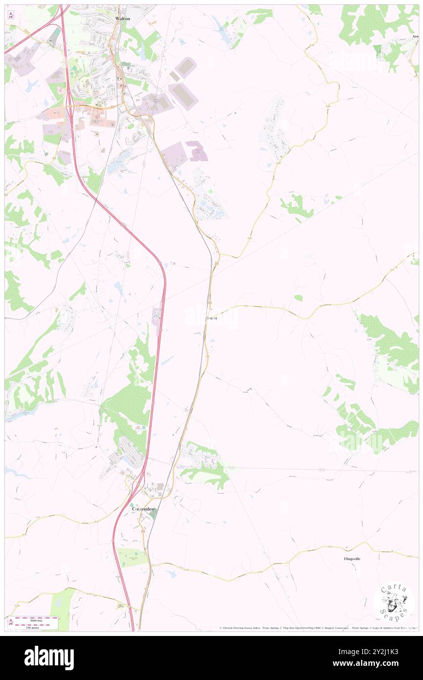 Bracht, Kenton County, USA, USA, Kentucky, n 38 49' 8'', S 84 35' 18'', Karte, Cartascapes Map, veröffentlicht 2024. Erkunden Sie Cartascapes, eine Karte, die die vielfältigen Landschaften, Kulturen und Ökosysteme der Erde enthüllt. Reisen Sie durch Zeit und Raum und entdecken Sie die Verflechtungen der Vergangenheit, Gegenwart und Zukunft unseres Planeten. Stockfoto