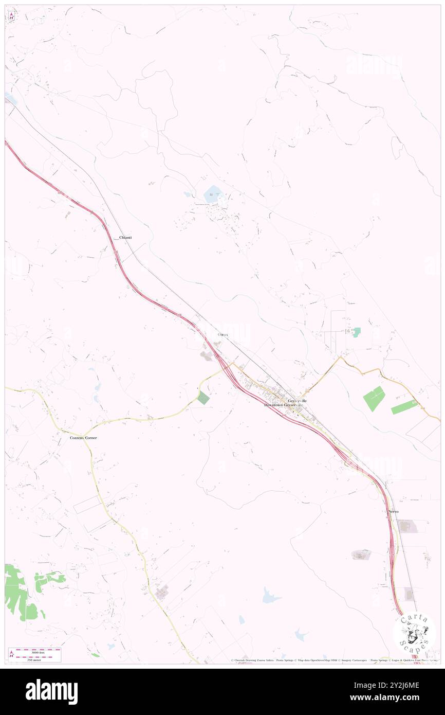 Omus, Sonoma County, USA, USA, Kalifornien, n 38 43' 10'', S 122 55' 10'', Karte, Cartascapes Map, veröffentlicht 2024. Erkunden Sie Cartascapes, eine Karte, die die vielfältigen Landschaften, Kulturen und Ökosysteme der Erde enthüllt. Reisen Sie durch Zeit und Raum und entdecken Sie die Verflechtungen der Vergangenheit, Gegenwart und Zukunft unseres Planeten. Stockfoto