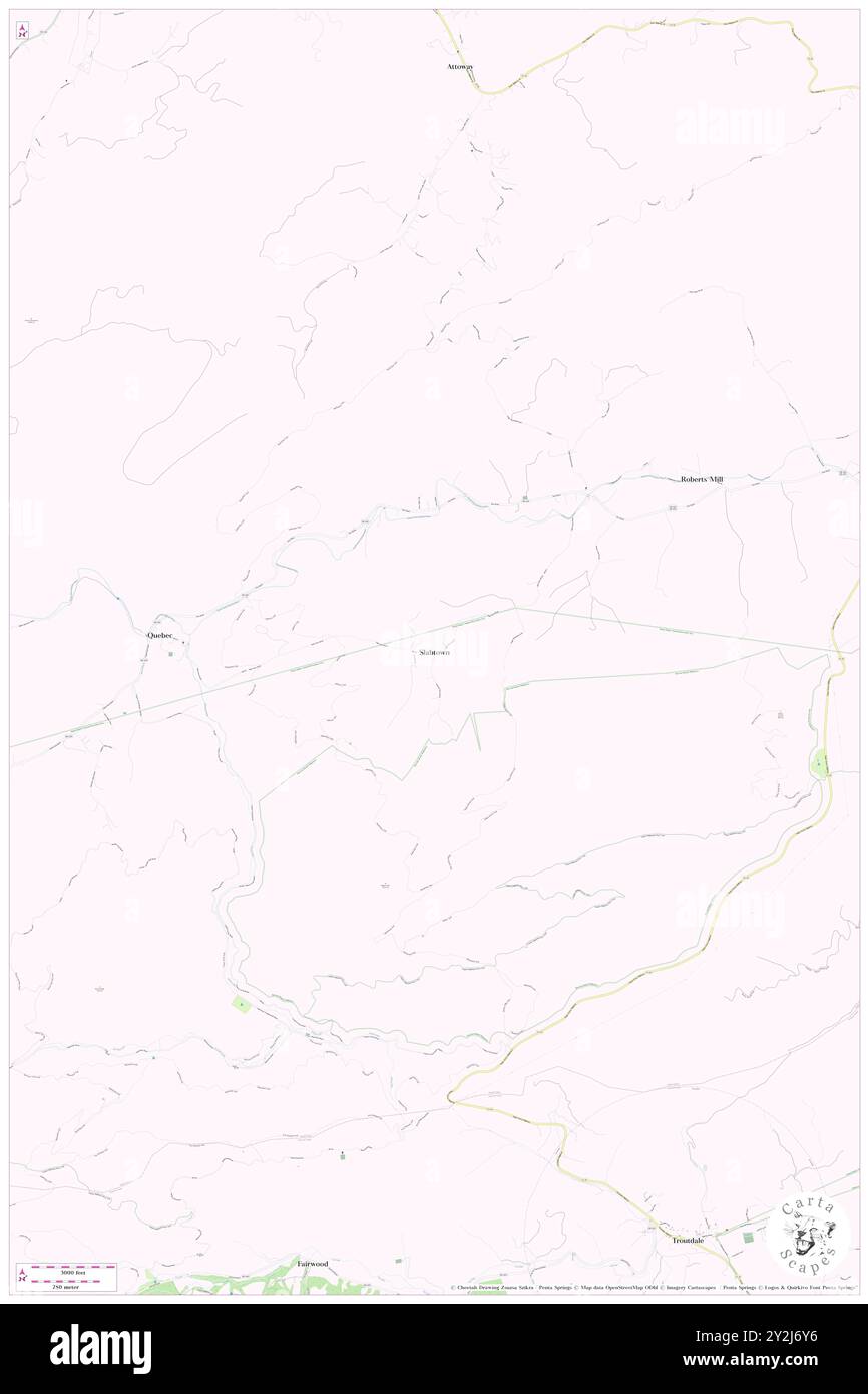 Slabtown, Smyth County, USA, USA, Virginia, n 36 45' 28'', S 81 28' 13'', Karte, Cartascapes Map, veröffentlicht 2024. Erkunden Sie Cartascapes, eine Karte, die die vielfältigen Landschaften, Kulturen und Ökosysteme der Erde enthüllt. Reisen Sie durch Zeit und Raum und entdecken Sie die Verflechtungen der Vergangenheit, Gegenwart und Zukunft unseres Planeten. Stockfoto