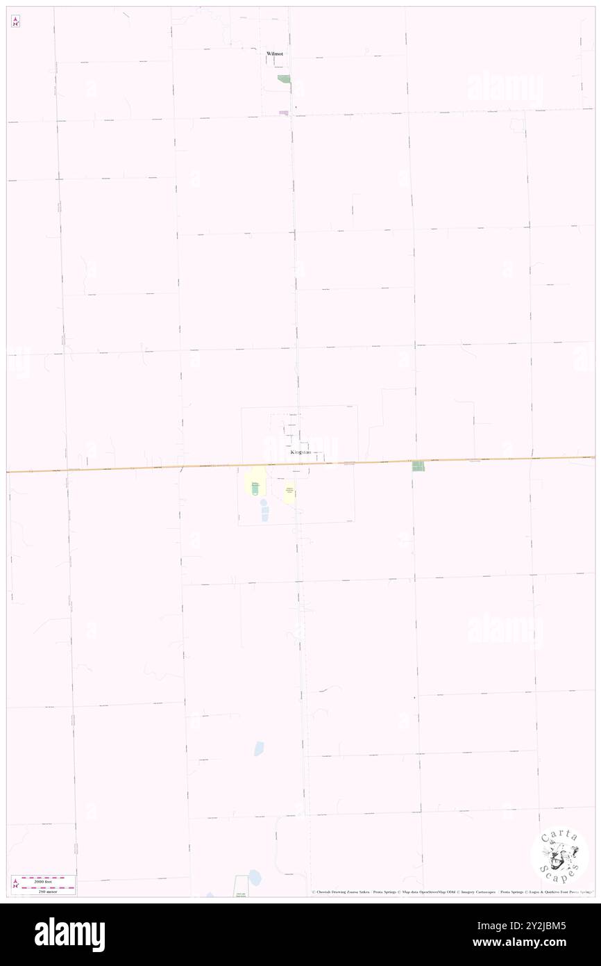 Kingston, Tuscola County, USA, USA, Michigan, n 43 24' 52'', S 83 11' 8'', Karte, Cartascapes Map, veröffentlicht 2024. Erkunden Sie Cartascapes, eine Karte, die die vielfältigen Landschaften, Kulturen und Ökosysteme der Erde enthüllt. Reisen Sie durch Zeit und Raum und entdecken Sie die Verflechtungen der Vergangenheit, Gegenwart und Zukunft unseres Planeten. Stockfoto