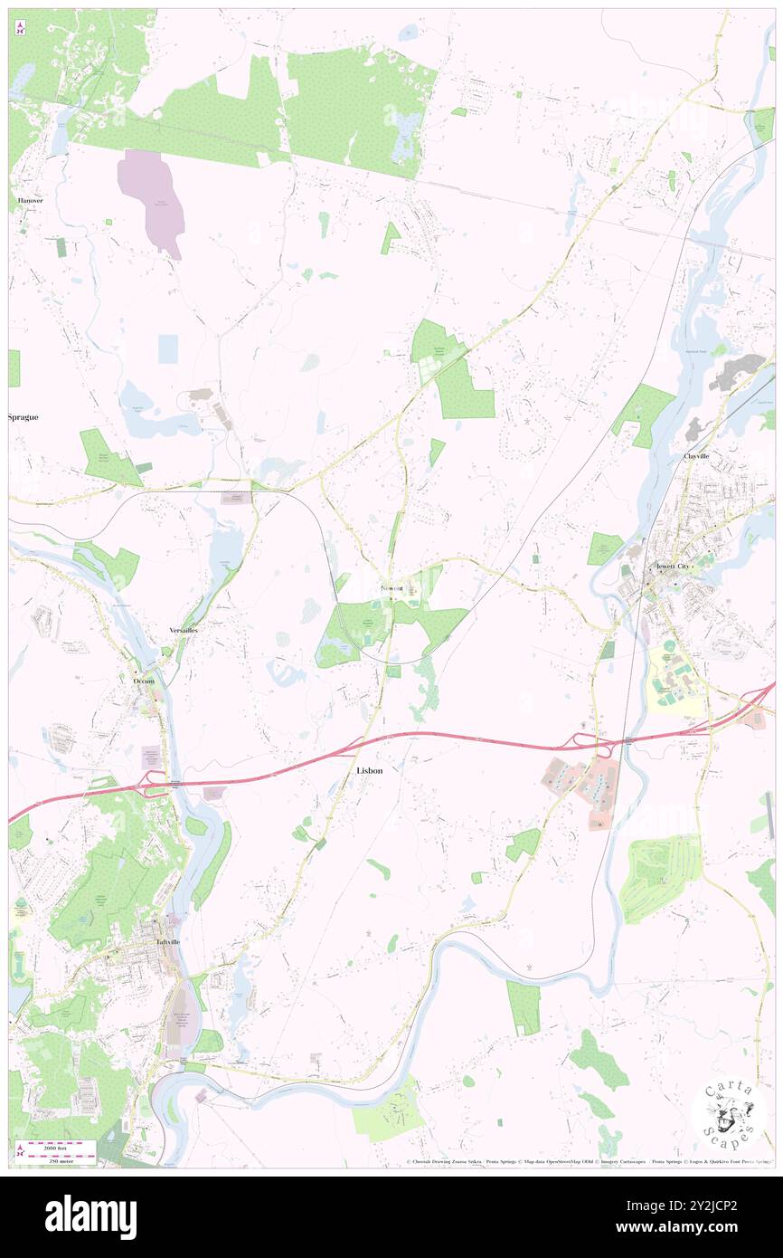 Newent, New London County, USA, Vereinigte Staaten, Connecticut, n 41 36' 16'', S 72 1' 4'', Karte, Cartascapes Map, veröffentlicht 2024. Erkunden Sie Cartascapes, eine Karte, die die vielfältigen Landschaften, Kulturen und Ökosysteme der Erde enthüllt. Reisen Sie durch Zeit und Raum und entdecken Sie die Verflechtungen der Vergangenheit, Gegenwart und Zukunft unseres Planeten. Stockfoto