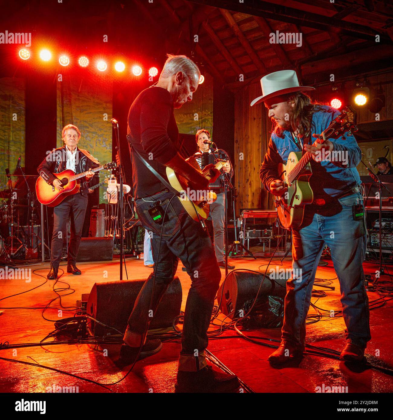 Blue Rodeo, Canmore Folk Music Festival Stockfoto