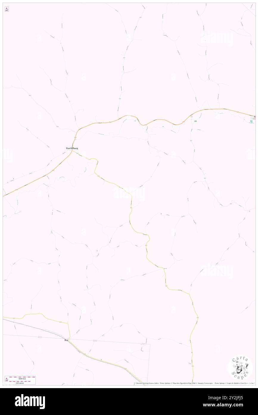 Bee (historisch), Vinton County, USA, USA, Ohio, n 39 14' 55''', S 82 39' 30'', Karte, Cartascapes Map, veröffentlicht 2024. Erkunden Sie Cartascapes, eine Karte, die die vielfältigen Landschaften, Kulturen und Ökosysteme der Erde enthüllt. Reisen Sie durch Zeit und Raum und entdecken Sie die Verflechtungen der Vergangenheit, Gegenwart und Zukunft unseres Planeten. Stockfoto