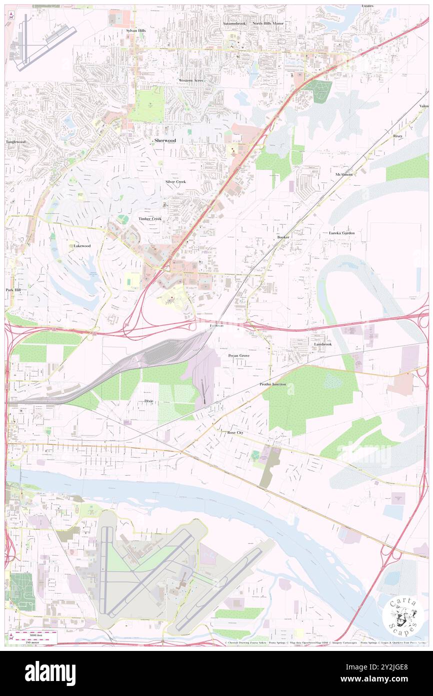 Fairman, Pulaski County, USA, USA, Arkansas, n 34 46' 44'', S 92 12' 43'', Karte, Cartascapes Map, veröffentlicht 2024. Erkunden Sie Cartascapes, eine Karte, die die vielfältigen Landschaften, Kulturen und Ökosysteme der Erde enthüllt. Reisen Sie durch Zeit und Raum und entdecken Sie die Verflechtungen der Vergangenheit, Gegenwart und Zukunft unseres Planeten. Stockfoto