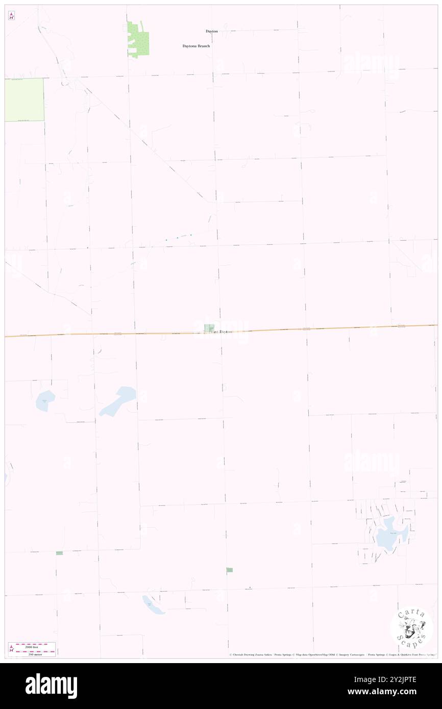 East Dayton, Tuscola County, USA, Vereinigte Staaten, Michigan, n 43 24' 39'', S 83 17' 6'', Karte, Cartascapes Map, veröffentlicht 2024. Erkunden Sie Cartascapes, eine Karte, die die vielfältigen Landschaften, Kulturen und Ökosysteme der Erde enthüllt. Reisen Sie durch Zeit und Raum und entdecken Sie die Verflechtungen der Vergangenheit, Gegenwart und Zukunft unseres Planeten. Stockfoto