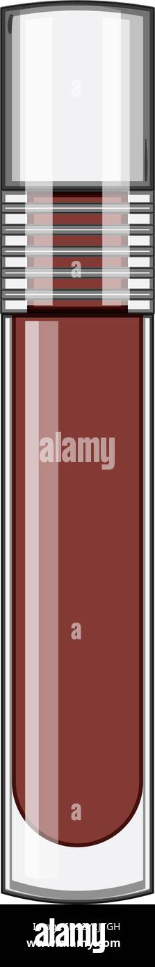 Hydrating Lip Gloss Cartoon Vektor Illustration Stock Vektor