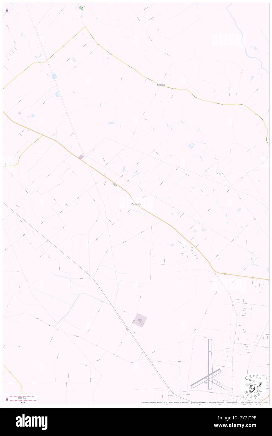 Plaisance, Saint Landry Parish, USA, USA, Louisiana, n 30 36' 44'', S 92 7' 34'', Karte, Cartascapes Map, veröffentlicht 2024. Erkunden Sie Cartascapes, eine Karte, die die vielfältigen Landschaften, Kulturen und Ökosysteme der Erde enthüllt. Reisen Sie durch Zeit und Raum und entdecken Sie die Verflechtungen der Vergangenheit, Gegenwart und Zukunft unseres Planeten. Stockfoto