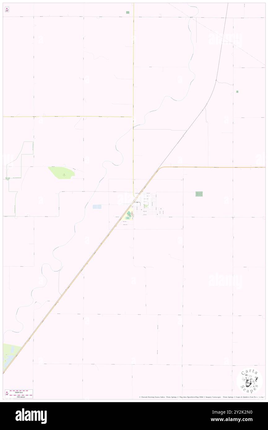 Essex, Page County, USA, USA, Iowa, n 40 50' 0'', S 95 18' 29'', Karte, Cartascapes Map, veröffentlicht 2024. Erkunden Sie Cartascapes, eine Karte, die die vielfältigen Landschaften, Kulturen und Ökosysteme der Erde enthüllt. Reisen Sie durch Zeit und Raum und entdecken Sie die Verflechtungen der Vergangenheit, Gegenwart und Zukunft unseres Planeten. Stockfoto