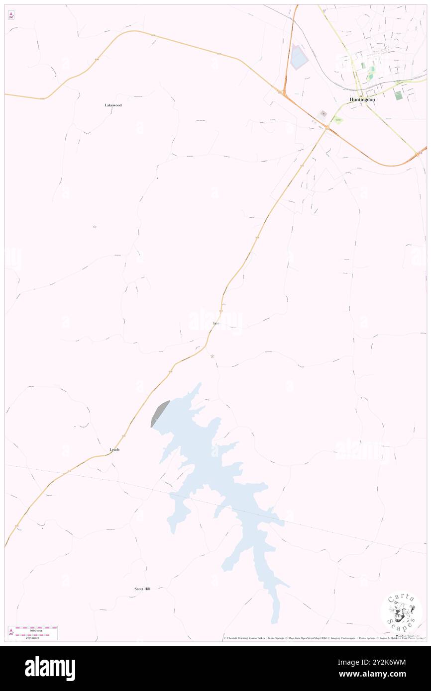 Tate, Carroll County, USA, USA, Tennessee, n 35 57' 26'', S 88 27' 47'', Karte, Cartascapes Map, veröffentlicht 2024. Erkunden Sie Cartascapes, eine Karte, die die vielfältigen Landschaften, Kulturen und Ökosysteme der Erde enthüllt. Reisen Sie durch Zeit und Raum und entdecken Sie die Verflechtungen der Vergangenheit, Gegenwart und Zukunft unseres Planeten. Stockfoto