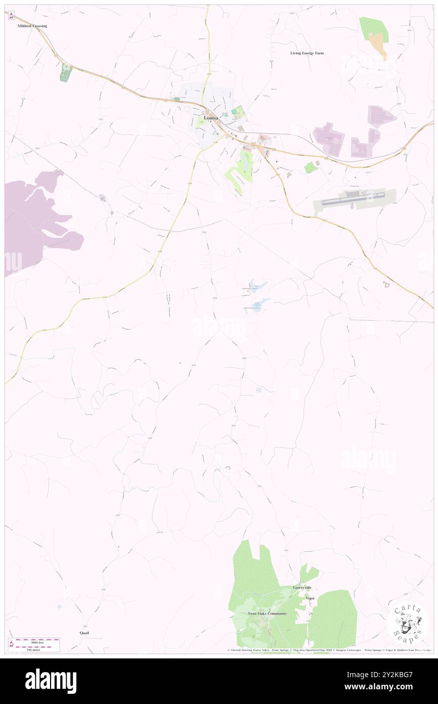 Dunreath (historisch), Louisa County, USA, USA, Virginia, n 37 59' 9'', S 78 0' 5'', Karte, Cartascapes Map, veröffentlicht 2024. Erkunden Sie Cartascapes, eine Karte, die die vielfältigen Landschaften, Kulturen und Ökosysteme der Erde enthüllt. Reisen Sie durch Zeit und Raum und entdecken Sie die Verflechtungen der Vergangenheit, Gegenwart und Zukunft unseres Planeten. Stockfoto