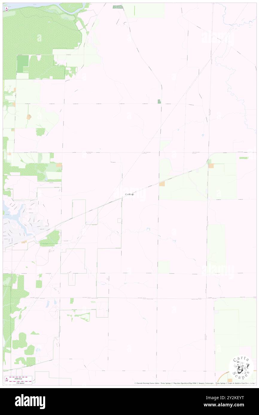 Carthage, Ogle County, USA, USA, Illinois, n 41 55' 8''', S 89 18' 49'', Karte, Cartascapes Map, veröffentlicht 2024. Erkunden Sie Cartascapes, eine Karte, die die vielfältigen Landschaften, Kulturen und Ökosysteme der Erde enthüllt. Reisen Sie durch Zeit und Raum und entdecken Sie die Verflechtungen der Vergangenheit, Gegenwart und Zukunft unseres Planeten. Stockfoto