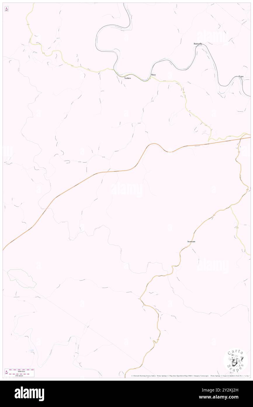 Little Beech (historisch), Perry County, USA, USA, Kentucky, n 37 14' 27'', S 83 18' 5'', Karte, Cartascapes Map, veröffentlicht 2024. Erkunden Sie Cartascapes, eine Karte, die die vielfältigen Landschaften, Kulturen und Ökosysteme der Erde enthüllt. Reisen Sie durch Zeit und Raum und entdecken Sie die Verflechtungen der Vergangenheit, Gegenwart und Zukunft unseres Planeten. Stockfoto