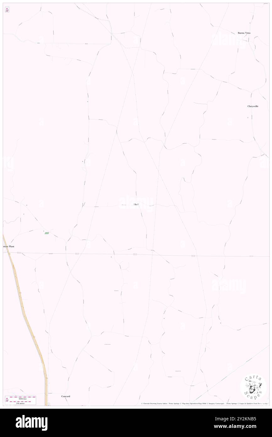 Bluff, Tippah County, USA, USA, Mississippi, n 34 36' 48''', S 88 57' 21'', Karte, Cartascapes Map, veröffentlicht 2024. Erkunden Sie Cartascapes, eine Karte, die die vielfältigen Landschaften, Kulturen und Ökosysteme der Erde enthüllt. Reisen Sie durch Zeit und Raum und entdecken Sie die Verflechtungen der Vergangenheit, Gegenwart und Zukunft unseres Planeten. Stockfoto