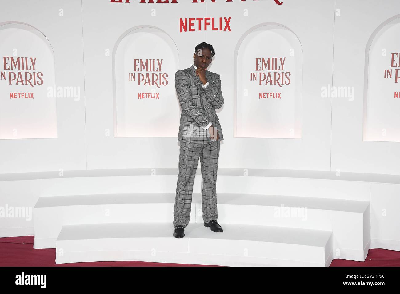 Rom, das Space Cinema Moderno Premiere 'Emily in Paris', Bild: Samuel Arnold Stockfoto