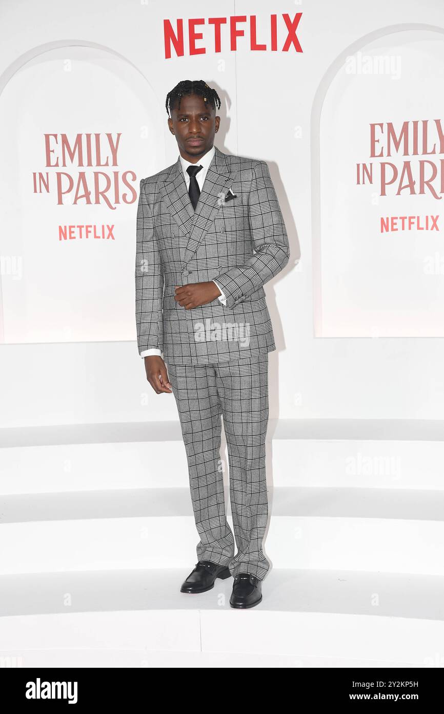 Rom, das Space Cinema Moderno Premiere 'Emily in Paris', Bild: Samuel Arnold Stockfoto