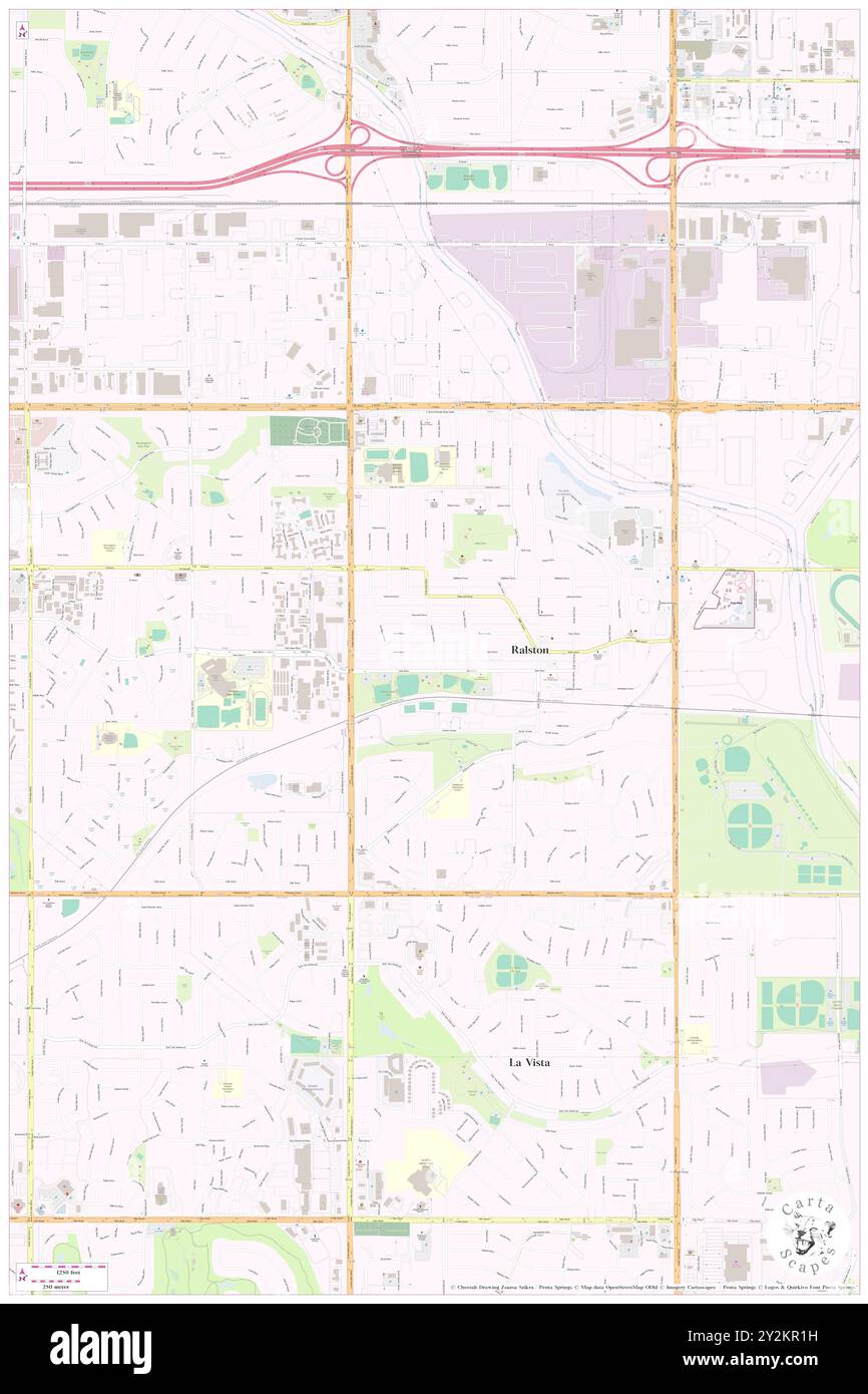 Ralston, Carroll County, USA, Iowa, n 42 2' 29'', S 94 37' 58'', Karte, Cartascapes Map, veröffentlicht 2024. Erkunden Sie Cartascapes, eine Karte, die die vielfältigen Landschaften, Kulturen und Ökosysteme der Erde enthüllt. Reisen Sie durch Zeit und Raum und entdecken Sie die Verflechtungen der Vergangenheit, Gegenwart und Zukunft unseres Planeten. Stockfoto