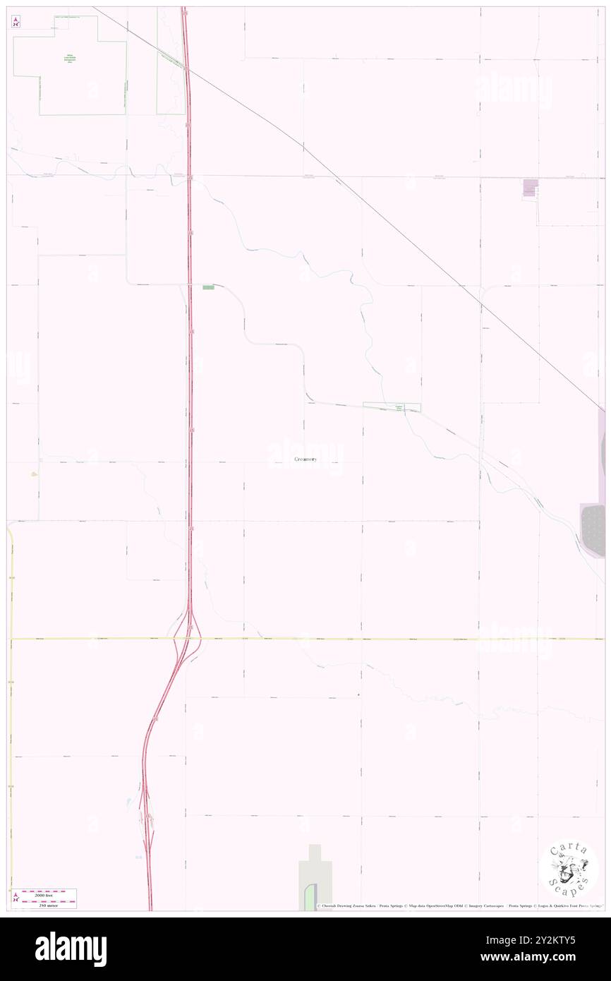 Creamery, Cerro Gordo County, USA, USA, Iowa, n 43 13' 14'', S 93 19' 45'', Karte, Cartascapes Map, veröffentlicht 2024. Erkunden Sie Cartascapes, eine Karte, die die vielfältigen Landschaften, Kulturen und Ökosysteme der Erde enthüllt. Reisen Sie durch Zeit und Raum und entdecken Sie die Verflechtungen der Vergangenheit, Gegenwart und Zukunft unseres Planeten. Stockfoto