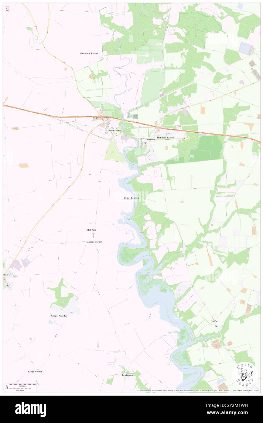 Rolph Landing, Talbot County, USA, USA, Maryland, n 38 53' 56'', S 75 56' 45'', Karte, Cartascapes Map, veröffentlicht 2024. Erkunden Sie Cartascapes, eine Karte, die die vielfältigen Landschaften, Kulturen und Ökosysteme der Erde enthüllt. Reisen Sie durch Zeit und Raum und entdecken Sie die Verflechtungen der Vergangenheit, Gegenwart und Zukunft unseres Planeten. Stockfoto