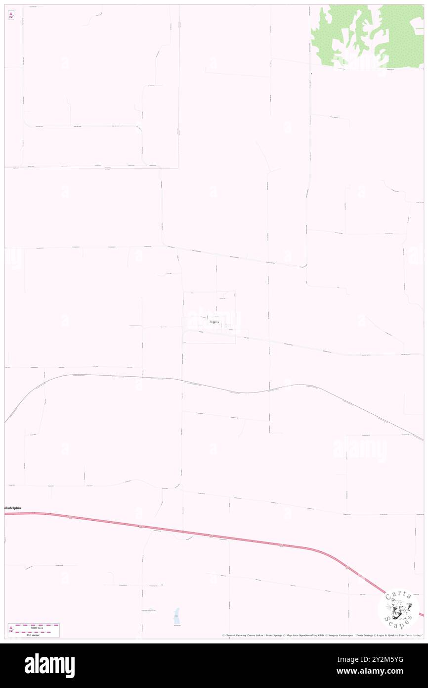 Baylis, Pike County, USA, USA, Illinois, n 39 43' 42''', S 90 54' 29'', Karte, Cartascapes Map, veröffentlicht 2024. Erkunden Sie Cartascapes, eine Karte, die die vielfältigen Landschaften, Kulturen und Ökosysteme der Erde enthüllt. Reisen Sie durch Zeit und Raum und entdecken Sie die Verflechtungen der Vergangenheit, Gegenwart und Zukunft unseres Planeten. Stockfoto