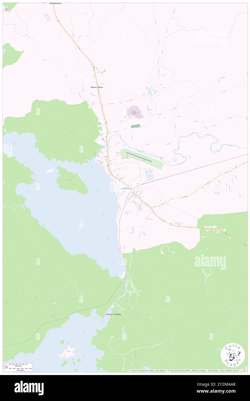 Jackman, Somerset County, USA, USA, Maine, n 45 37' 26'', S 70 15' 16'', Karte, Cartascapes Map, veröffentlicht 2024. Erkunden Sie Cartascapes, eine Karte, die die vielfältigen Landschaften, Kulturen und Ökosysteme der Erde enthüllt. Reisen Sie durch Zeit und Raum und entdecken Sie die Verflechtungen der Vergangenheit, Gegenwart und Zukunft unseres Planeten. Stockfoto