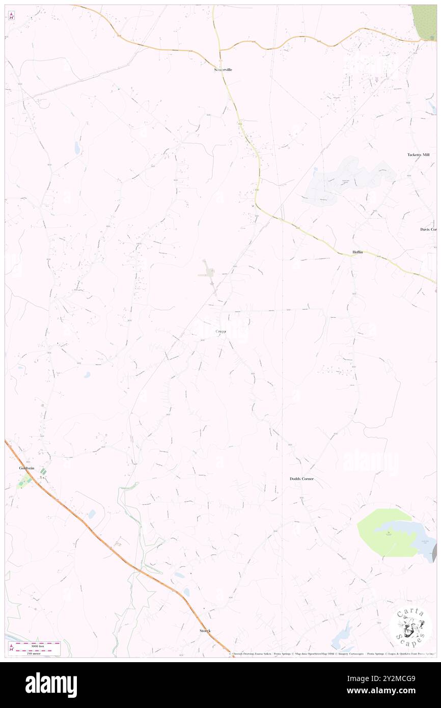 Cropp, Stafford County, USA, USA, Virginia, n 38 28' 26'', S 77 36' 35'', Karte, Cartascapes Map, veröffentlicht 2024. Erkunden Sie Cartascapes, eine Karte, die die vielfältigen Landschaften, Kulturen und Ökosysteme der Erde enthüllt. Reisen Sie durch Zeit und Raum und entdecken Sie die Verflechtungen der Vergangenheit, Gegenwart und Zukunft unseres Planeten. Stockfoto