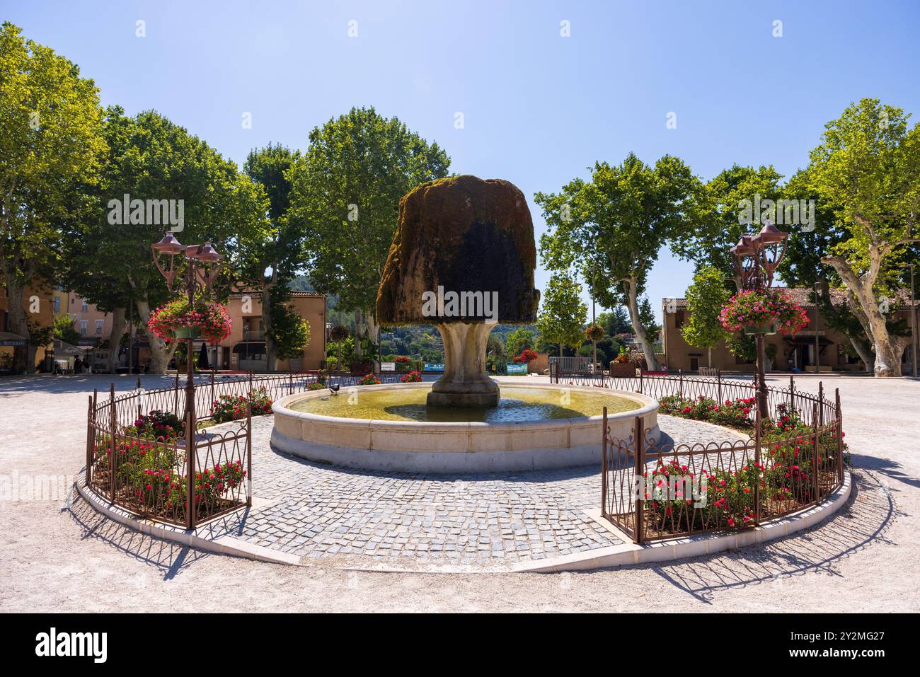 Fontaine Raynouard, Frankreich, Var, Barjols Stockfoto