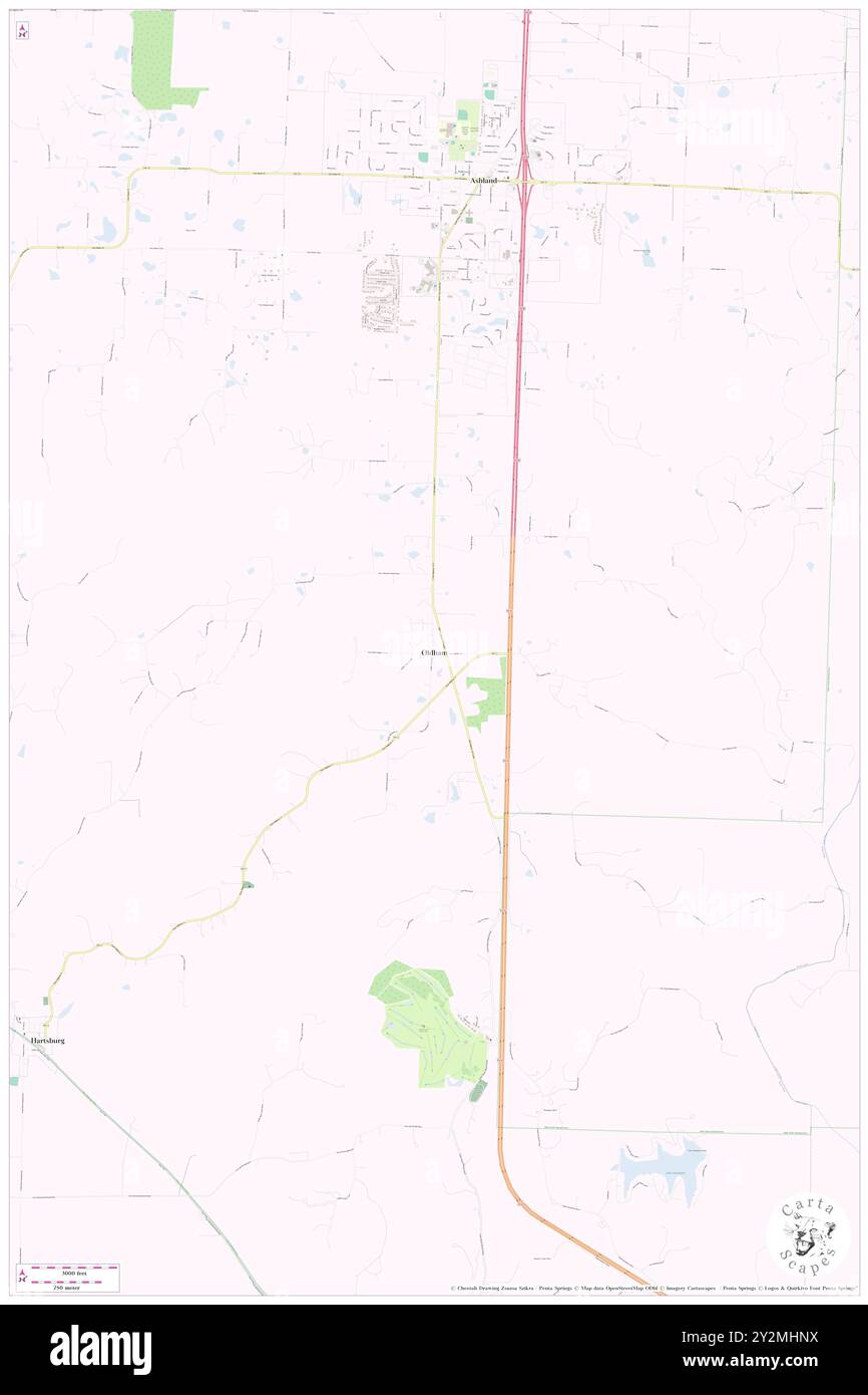 Oldham, Boone County, USA, USA, Missouri, n 38 43' 51'', S 92 15' 46'', Karte, Cartascapes Map, veröffentlicht 2024. Erkunden Sie Cartascapes, eine Karte, die die vielfältigen Landschaften, Kulturen und Ökosysteme der Erde enthüllt. Reisen Sie durch Zeit und Raum und entdecken Sie die Verflechtungen der Vergangenheit, Gegenwart und Zukunft unseres Planeten. Stockfoto