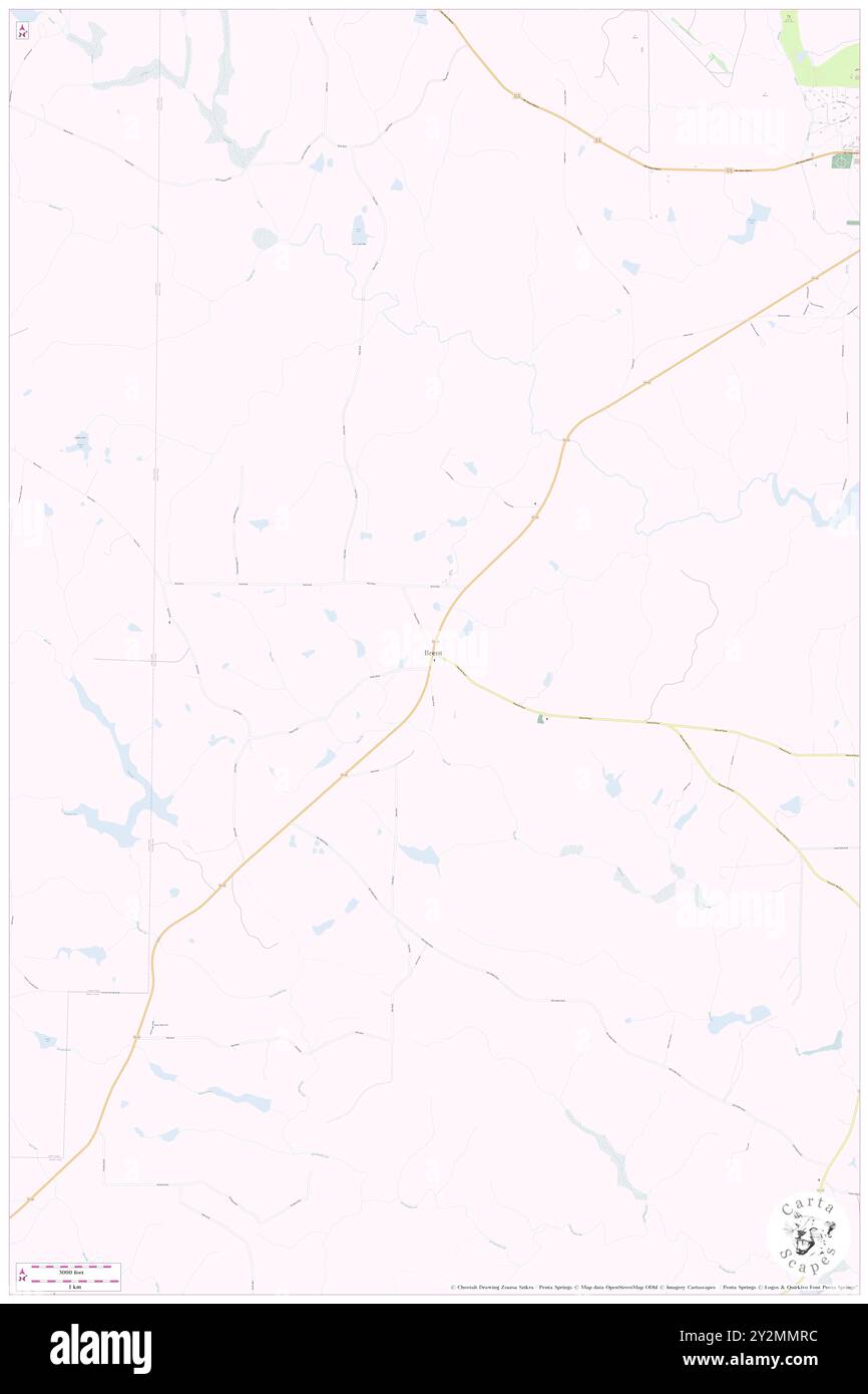 Brent, Monroe County, USA, USA, Georgia, n 32 58' 54''', S 84 0' 36'', Karte, Cartascapes Map, veröffentlicht 2024. Erkunden Sie Cartascapes, eine Karte, die die vielfältigen Landschaften, Kulturen und Ökosysteme der Erde enthüllt. Reisen Sie durch Zeit und Raum und entdecken Sie die Verflechtungen der Vergangenheit, Gegenwart und Zukunft unseres Planeten. Stockfoto