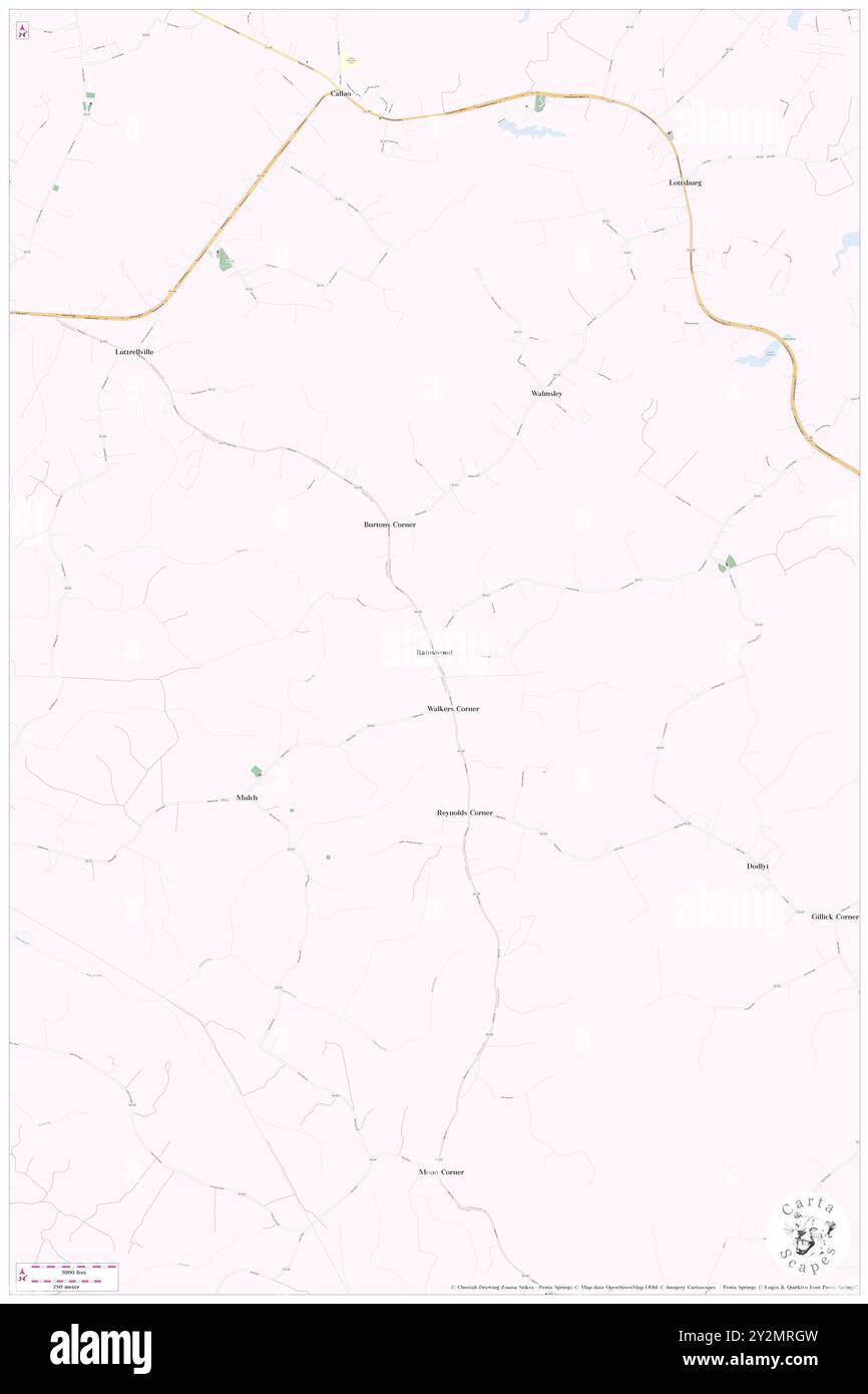 Rainswood, Northumberland County, USA, USA, Virginia, n 37 55' 1'', S 76 32' 54'', Karte, Cartascapes Map, veröffentlicht 2024. Erkunden Sie Cartascapes, eine Karte, die die vielfältigen Landschaften, Kulturen und Ökosysteme der Erde enthüllt. Reisen Sie durch Zeit und Raum und entdecken Sie die Verflechtungen der Vergangenheit, Gegenwart und Zukunft unseres Planeten. Stockfoto