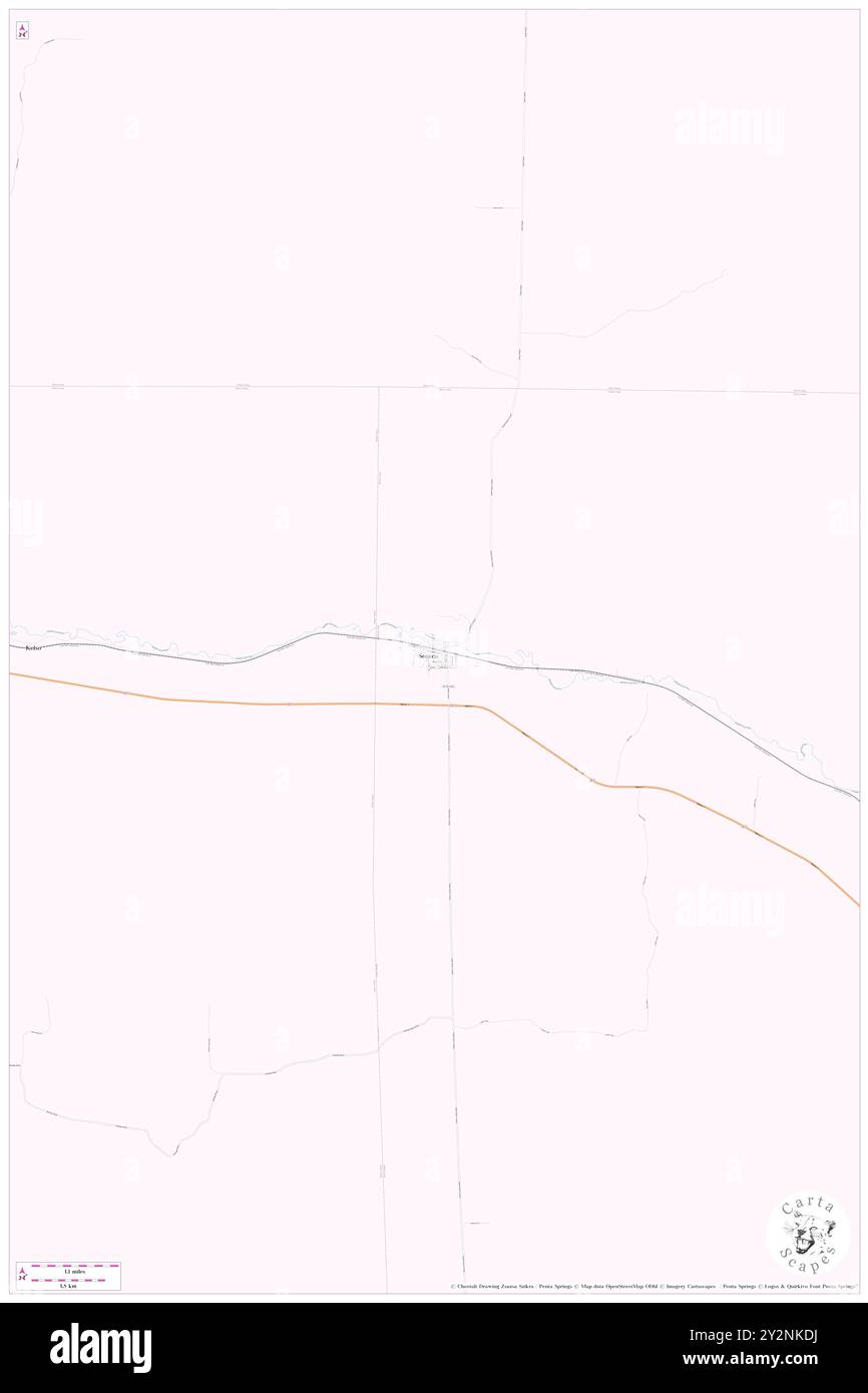 Seneca, Thomas County, USA, USA, Nebraska, n 42 2' 35'', S 100 49' 58'', Karte, Cartascapes Map, veröffentlicht 2024. Erkunden Sie Cartascapes, eine Karte, die die vielfältigen Landschaften, Kulturen und Ökosysteme der Erde enthüllt. Reisen Sie durch Zeit und Raum und entdecken Sie die Verflechtungen der Vergangenheit, Gegenwart und Zukunft unseres Planeten. Stockfoto