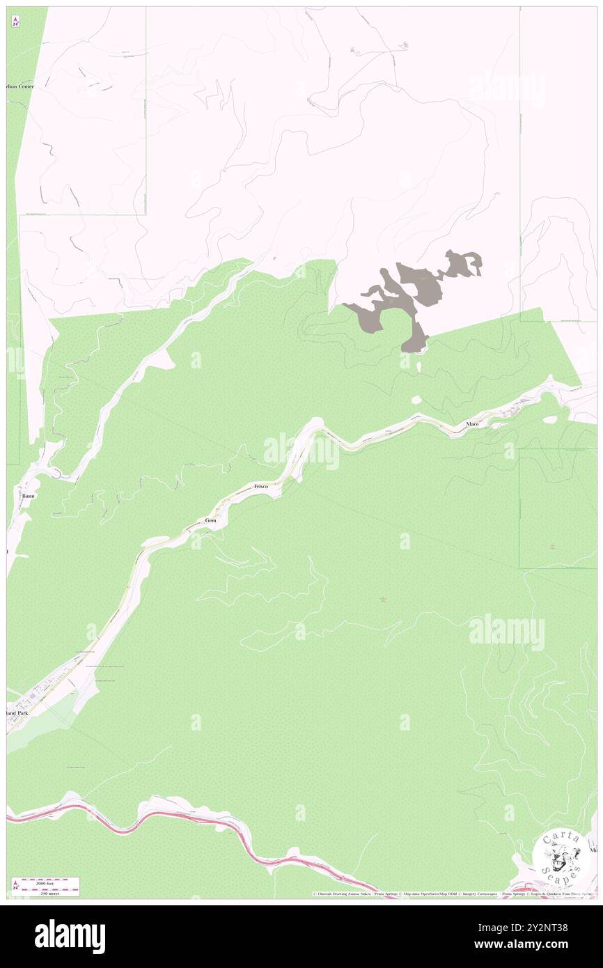 Black Bear, Shoshone County, USA, USA, Idaho, n 47 30' 57''', S 115 51' 8'', Karte, Cartascapes Map, veröffentlicht 2024. Erkunden Sie Cartascapes, eine Karte, die die vielfältigen Landschaften, Kulturen und Ökosysteme der Erde enthüllt. Reisen Sie durch Zeit und Raum und entdecken Sie die Verflechtungen der Vergangenheit, Gegenwart und Zukunft unseres Planeten. Stockfoto